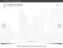 Tablet Screenshot of murraywood.com